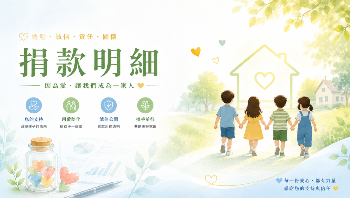 捐款明細封面