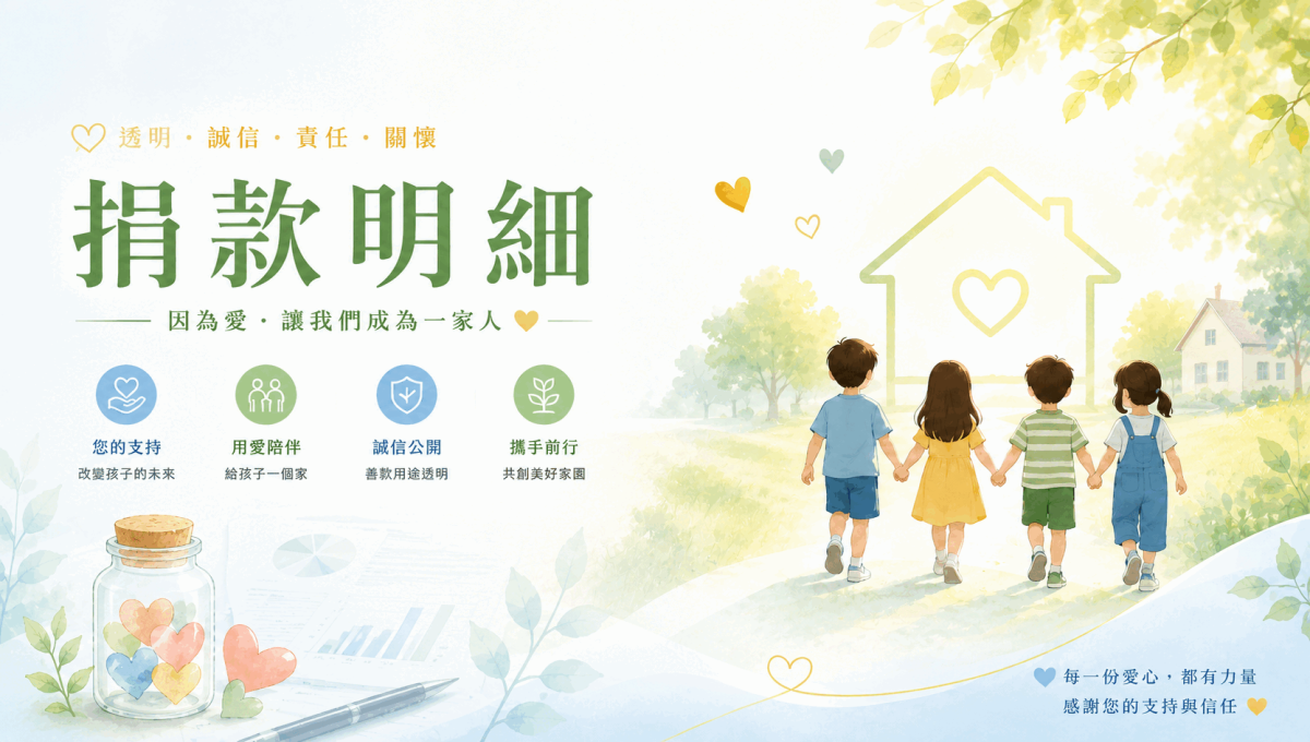 捐款明細封面