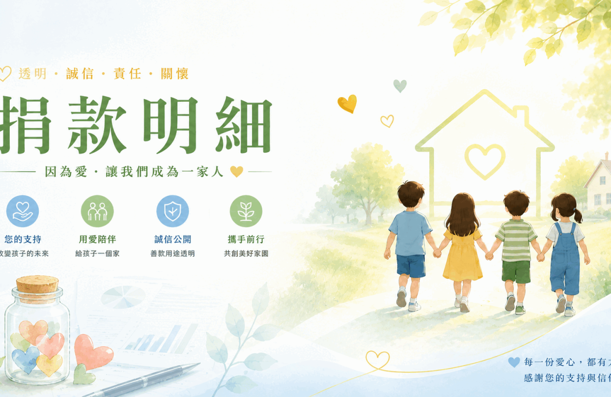 捐款明細封面