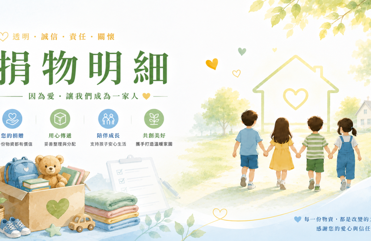 捐物明細封面
