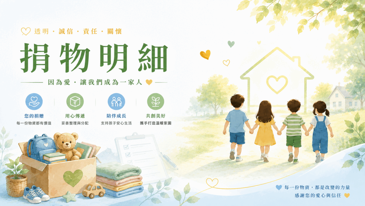 捐物明細封面