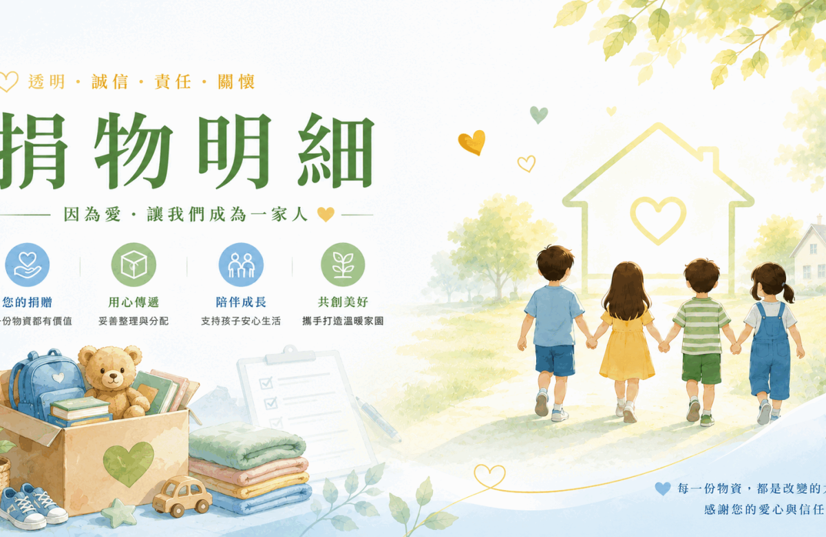 捐物明細封面
